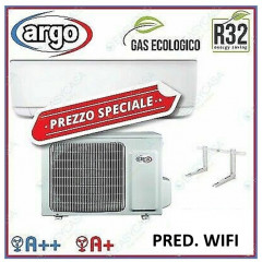 ARGO CONDIZIONATORE ECOLIGHT 24000 BTU PREDISPOSTO WIFI A++A+ R32 E STAFFA